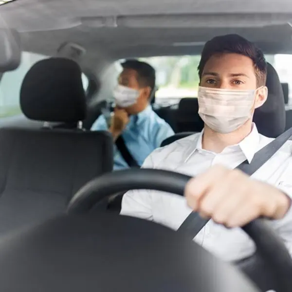 Driver attending an affordable taxi medical service for licence renewal
