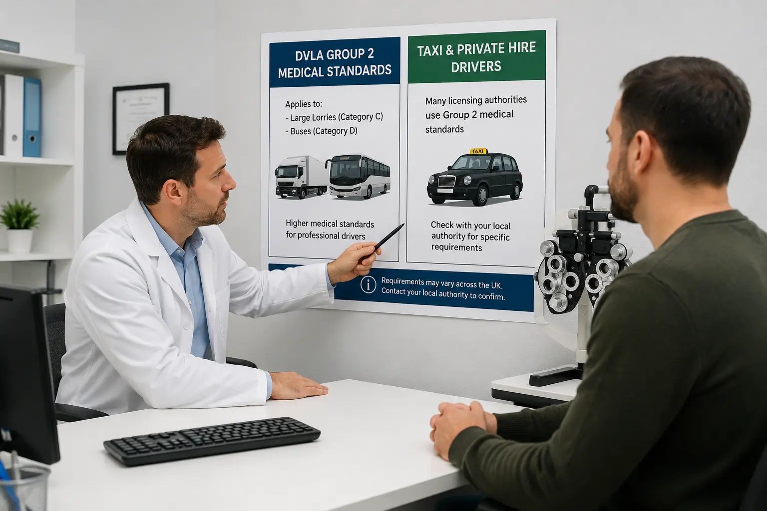 How much does a taxi medical cost during a driver medical assessment
