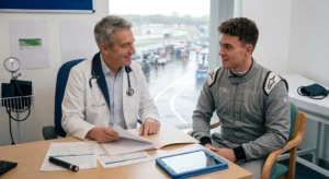Motorsport Medical UK medical assessment for racing drivers